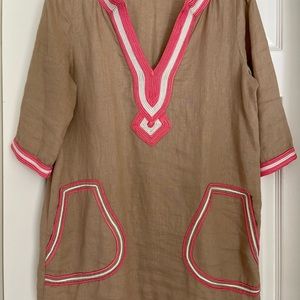 Calypso St. Barth top/mini dress with beautiful detail